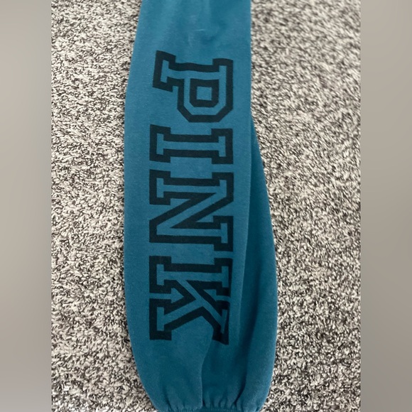 PINK matching sweatsuit teal - Picture 3 of 6